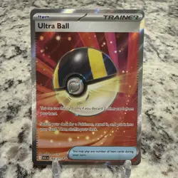🔥 Pokemon Ultra Ball 264/217 ASC: Trainer Item Full Art Holo Card 🔥 - Image 1