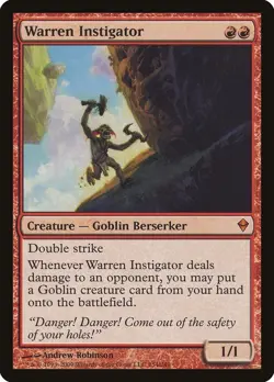 Warren Instigator [ZEN - 154] - DM [Normal] TCG MTG - Image 1