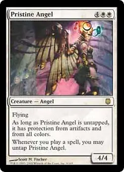Magic MTG - Pristine Angel - Sombracier - EXC - EN - FOIL - Image 1
