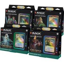 MTG Lord of the Rings Commander Deck Display - Super Show Exclusive - Image 1