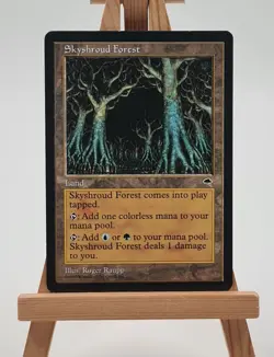 Skyshroud Forest Tempest Magic Karte MTG englisch (Wolkenwald) - Image 1