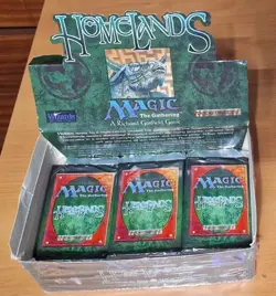 Magic the Gathering Homelands Booster English - Superb Condition & Sealed - Image 1