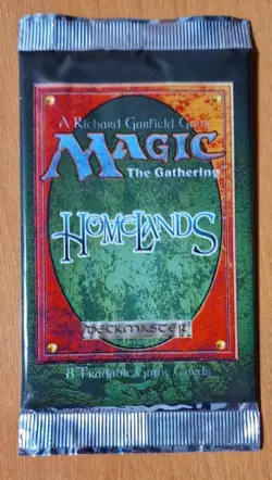 Magic the Gathering Homelands Booster English - Superb Condition & Sealed - Image 2