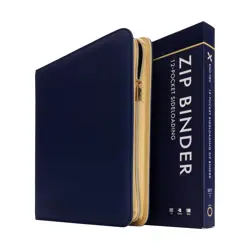 Vault X - 12 Pocket eXo-Tec Zip Binder - Blue Pokemon Magikarp Special Edition - Image 4