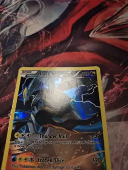 Pokemon TCG Black Kyurem XY Black Star Promos XY80 Holo Promo LP/MP - Image 2