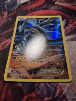 Pokemon TCG Black Kyurem XY Black Star Promos XY80 Holo Promo LP/MP - Image 3