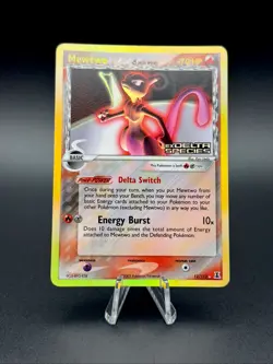 Pokemon TCG Mewtwo 12/113 Delta Species Holo Rare Stamped 2005 NM - Image 1
