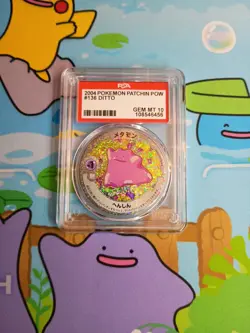 Pokemon PSA Graded Patchin 2004 POW GEM MT 10 Holo Ditto - Image 1