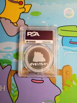 Pokemon PSA Graded Patchin 2004 POW GEM MT 10 Holo Ditto - Image 2