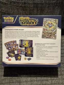 POKEMON TCG SCARLET VIOLET SURGING SPARKS ETB ELITE TRAINER BOX FACTORY SEALED - Image 2