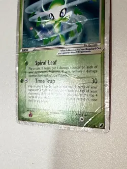 Pokemon Celebi ex 117/115 Unseen Forces Holo 2005 – 1.25 SWIRL (90%/30%) DAMAGED - Image 5