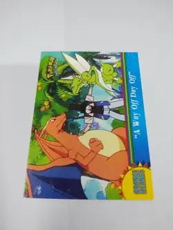 A Way Off Day Off OR15 Pokemon Topps Series 3 Orange Islands Blue Label TV - Image 1