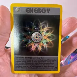 Pokemon Rainbow Energy 17/82 Team Rocket Holo Rare EN Unlimited - Image 1