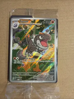 Pokemon Tyrunt Perfect Order Black Star Promo 070 - still wrapped in plastic! - Image 1