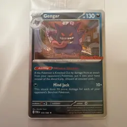 Gengar 050/088 Pokemon TCG GameStop Promo - SEALED - Image 1