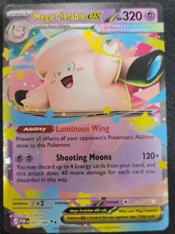 Mega Clefable ex 031/088 Pokemon TCG: Perfect order NM - Image 1