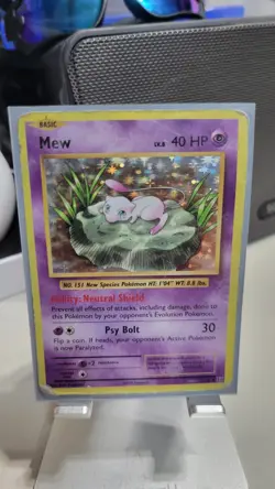 Mew 53/108 Holo Rare XY Evolutions Pokemon TCG 2016 LP/MP - Image 1