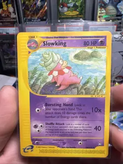 2002 Pokemon Slowking 034/147 Aquapolis Regular LP - Image 1