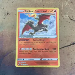 Pokemon Radiant Charizard Radiant Rare Holo 160HP 020/159 SV Paldean Fates - Image 1