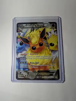 Pokemon TCG Flareon EX RC28/RC32 Generations Ultra Rare Full Art Holo 170 HP - Image 3