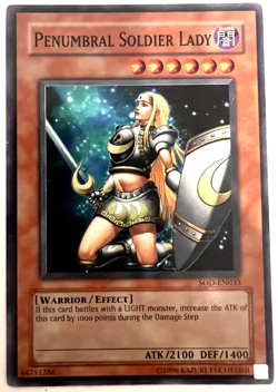 YuGiOh! - Penumbral Soldier Lady - Super Rare - Image 1
