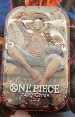 ONE PIECE Tin Pack Set Vol. 2 OP-13 Monkey.D.Luffy NEW/Factory Sealed - Image 1