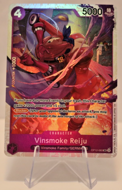 One Piece OP12-063 Vinsmoke Reiju Super Rare - Image 1