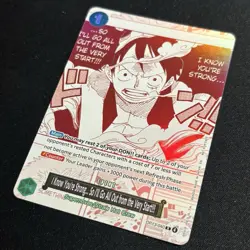 I Know You're Strong... OP13-040 - 3rd Anniversary Treasure Campaign Pack Promo - Image 2