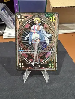 One Piece CCG TCG Stussy OP07-085 SP Special (Alt Art) English - Image 1