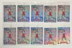 Lot of (10) One Piece Monkey D. Luffy US Voyage College Basketball Promo SEALED - Image 1