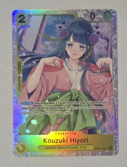 Kouzuki Hiyori OP06-106 One Piece Wings of the Captain (SR) - Image 1