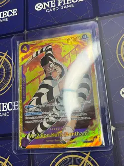 Mr 2 Bon. Kurei (Bentham) EB01-061SEC✨One Piece Foil✨ Secret Rare✨ - Image 4