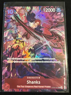 Shanks (004) (English Version 2nd Anniversary Set) - One Piece Promo Card OP-PR - Image 1