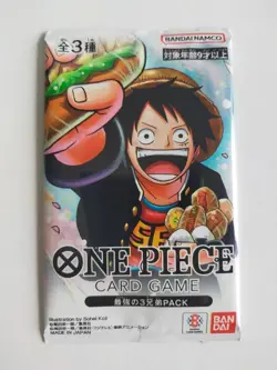 Strongest Three Brothers PACK P-073 074 075 One Piece Promo Card Saikyo Jump JP - Image 2