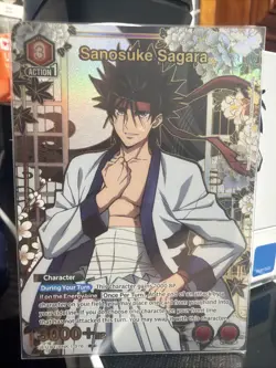 Union Arena: Rurouni Kenshin - Sanosuke Sagara (R*) - UE11BT/RNK-1-076 - Image 1