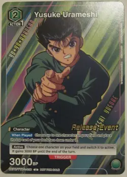 Union Arena TCG Yu Yu Hakusho Yusuke Urameshi UEPR/YYH-1-036 Release Event Promo - Image 1