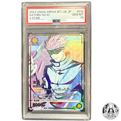 PSA 10 UNION ARENA Satoru Gojo Parallel 012 2023 Japan JUJUTSU KAISEN 2 star - Image 1