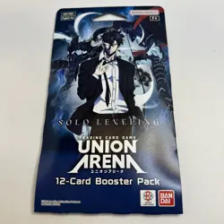Bandai Union Arena Solo Leveling 1 Booster Pack 12 Cards English - Image 1
