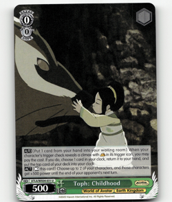 Weiss Schwarz - Toph: Childhood - Avatar: The Last Airbender - Image 1