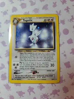 Pokemon Card Neo Genesis Rare Holo Togetic 16/111 Holo HP - Image 1