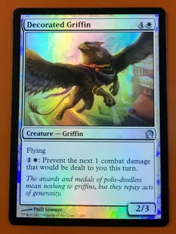 1x Decorated Griffin | FOIL | Theros | MTG Magic Cards - Image 1