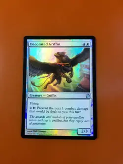 1x Decorated Griffin | FOIL | Theros | MTG Magic Cards - Image 3