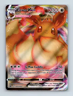 Eevee VMAX Gigantamax SWSH087 SWSH: Sword & Shield Promo Cards Holo NM - Image 1