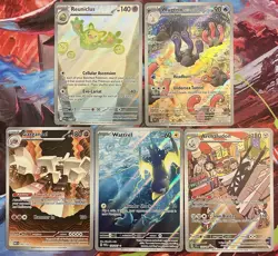Pokemon TCG Illustration Rare Lot (5 Cards) Garganacl Reuniclus Archaludon NM - Image 1