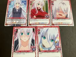 High School DXD Rossweisse - Card Lot - 5 cards - Precious Memories Japan OOP - Image 1