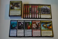 MTG DRACONIC DOMINATION Commander 2017 Complete Deck FRENCH NM Near Mint - Image 1