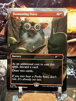 MTG | Tormenting Voice (2319) [Secret Lair Furbies] NF - Image 1