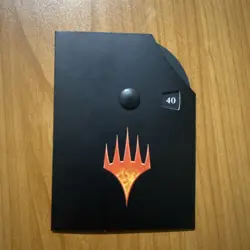 MTG Life Counter Wheel Black red spinner Magic The Gathering spinner Commander - Image 1