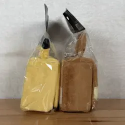 Pokemon Card Game Scarlet & Violet Plush Deck Case Pikachu & Eevee Set US SELLER - Image 2