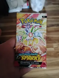 Pokemon Cardssurginh Sparks Pack Still Sealed Custom Art Not Nintendo - Image 1
